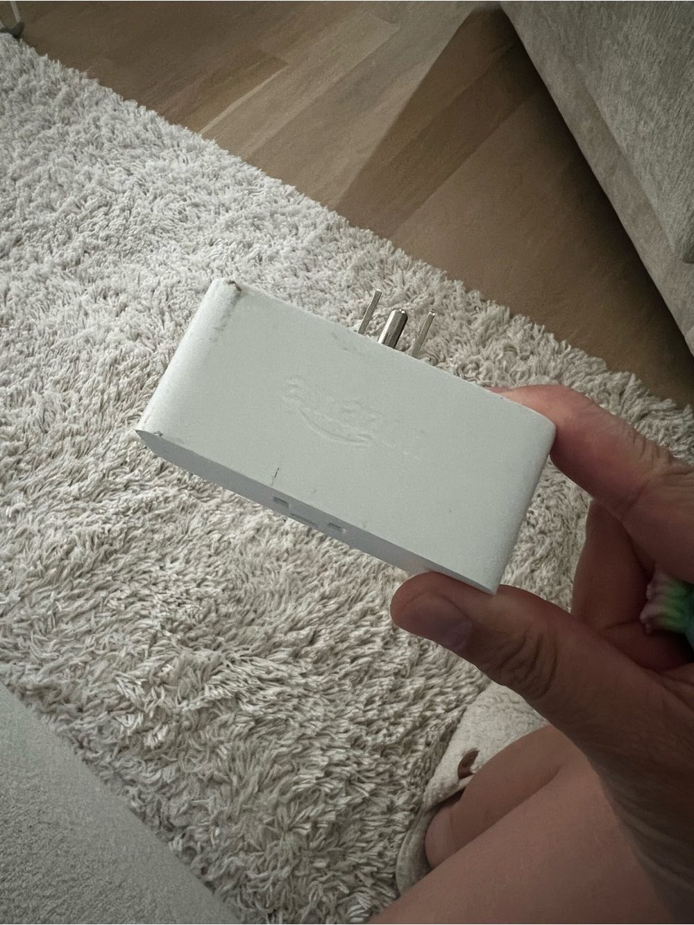 White smart outlet from Amazon